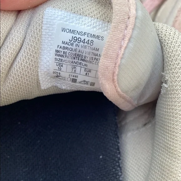 Merrell Alpine Women's Pink and White Sneakers Lace-up Women’s Size 10 - Picture 13 of 15